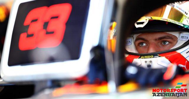 M.Ferstappen podiumu hədəfləyir M.Ferstappen podiumu hədəfləyir