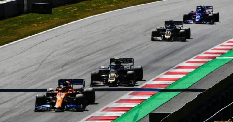 K.Sayns yarışın sonlarında problem yaşayıb