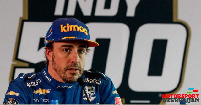 Rəsmən: Alonso bu il İndy 500-ə McLaren-lə qatılacaq