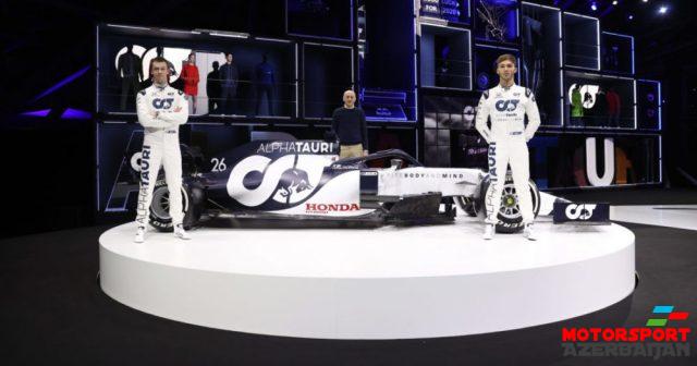 AlphaTauri 2020-ci il bolidini təqdim edib AlphaTauri 2020-ci il bolidini təqdim edib