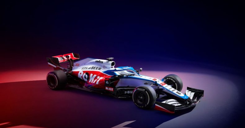 Williams rəngli FW43-ü təqdim edib
