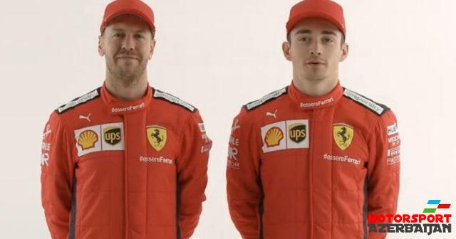 Ferrari və Red Bull yeni kombinezonlarını göstəriblər