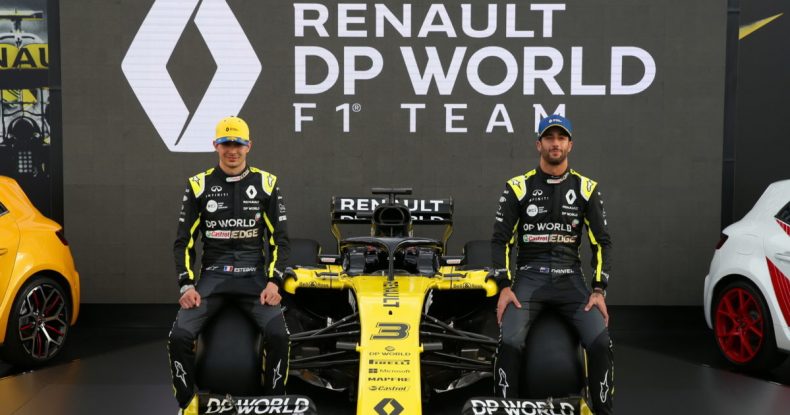 Renault komandası bolidin yeni rəng çalarını və yeni titul sponsorunu təqdim edib