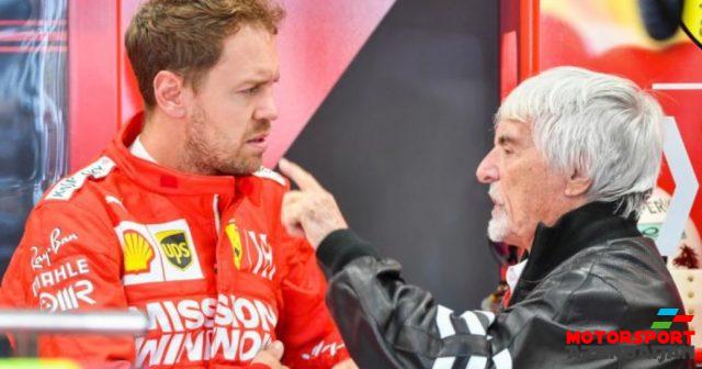 B.Ekklstoun: Fettel Ferrari-dən getməlidir B.Ekklstoun: Fettel Ferrari-dən getməlidir