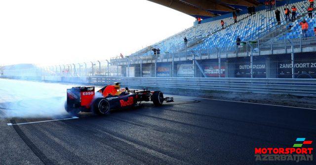 Maks Ferstappen Zandfortda ilk dövrələrini vurub – VİDEO Maks Ferstappen Zandfortda ilk dövrələrini vurub – VİDEO