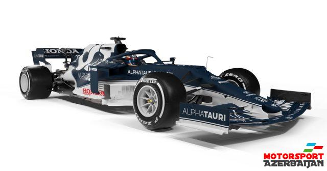 AlphaTauri yeni bolidini təqdim edib AlphaTauri yeni bolidini təqdim edib