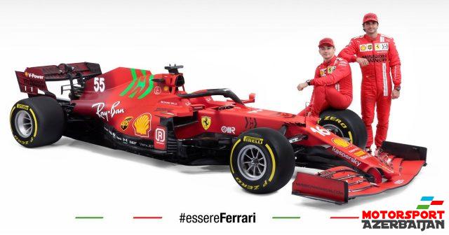 Ferrari SF21-i təqdim edib Ferrari SF21-i təqdim edib