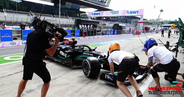 Rəsmən: V.Bottas cərimələnib Rəsmən: V.Bottas cərimələnib