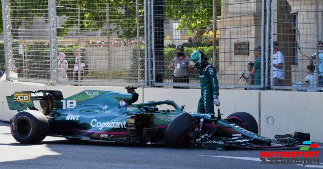 L.Stroll: Təkər niyə partladı bilmirəm L.Stroll: Təkər niyə partladı bilmirəm