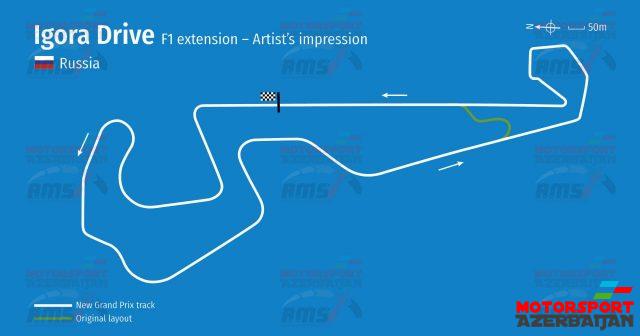 İqora Drayv trasının yekun konfiqurasiyası təqdim olunub İqora Drayv trasının yekun konfiqurasiyası təqdim olunub