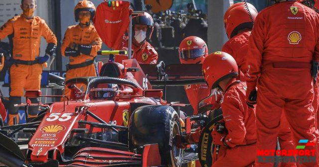 K.Sayns: Ferrari çox sürətli idi K.Sayns: Ferrari çox sürətli idi