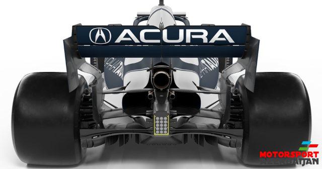 Red Bull və AlphaTauri Acura yazılı bolidi təqdim ediblər