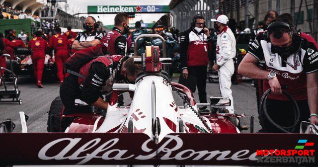 K.Rəykkönen yarışa pit yolundan başlayacaq K.Rəykkönen yarışa pit yolundan başlayacaq