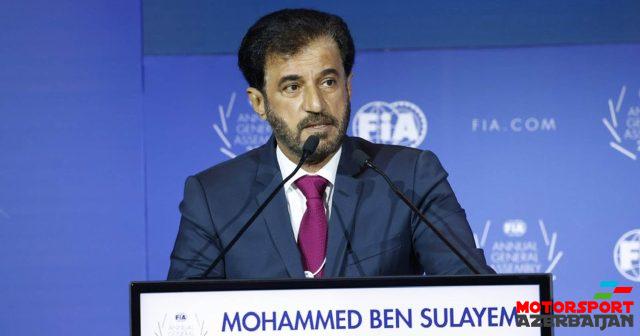 Rəsmən: FİA-nın yeni prezidenti Muhamməd ben Sulayem seçilib Rəsmən: FİA-nın yeni prezidenti Muhamməd ben Sulayem seçilib