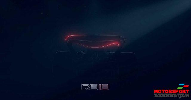 Red Bull-un yeni maşını RB18 adlandırılacaq