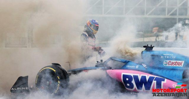 Alpine Barselona testlərini başa vurub Alpine Barselona testlərini başa vurub