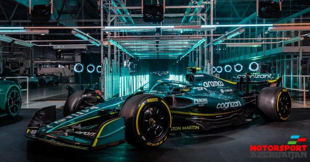 Aston Martin AMR22-ni təqdim edib Aston Martin AMR22-ni təqdim edib