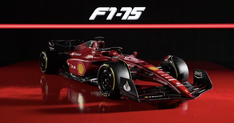 Ferrari F1-75-i gün üzünə çıxarıb