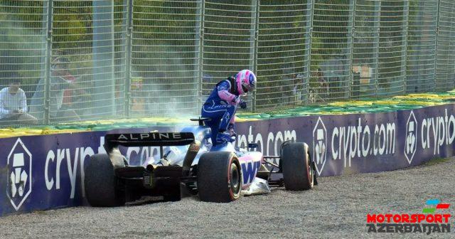 Fernando Alonso bu detala görə qəza edib Fernando Alonso bu detala görə qəza edib