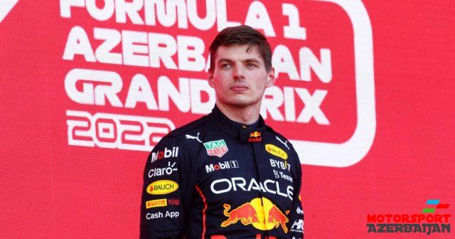 M.Ferstappen: Yüksək sürətə sahib idik! M.Ferstappen: Yüksək sürətə sahib idik!