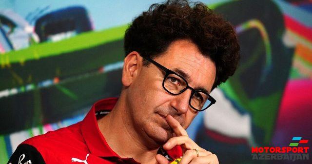 M.Binotto cəza mövzusunda fərqli düşünür M.Binotto cəza mövzusunda fərqli düşünür