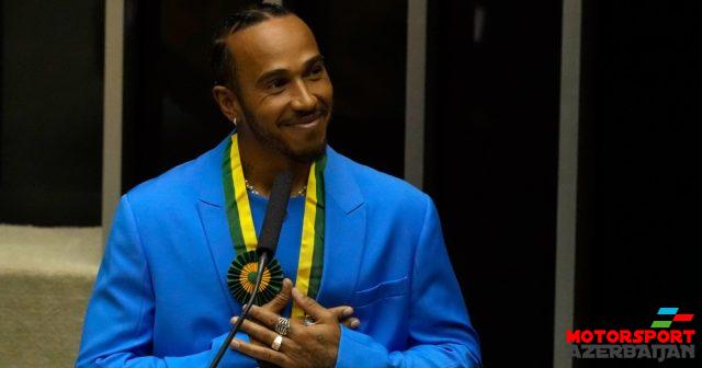 L.Həmilton Braziliyanın fəxri vətəndaşı olub L.Həmilton Braziliyanın fəxri vətəndaşı olub