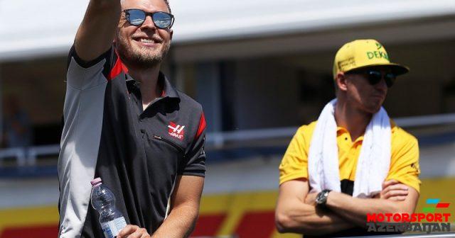 K.Maqnussen: Hülkenberqə hörmət edirəm K.Maqnussen: Hülkenberqə hörmət edirəm