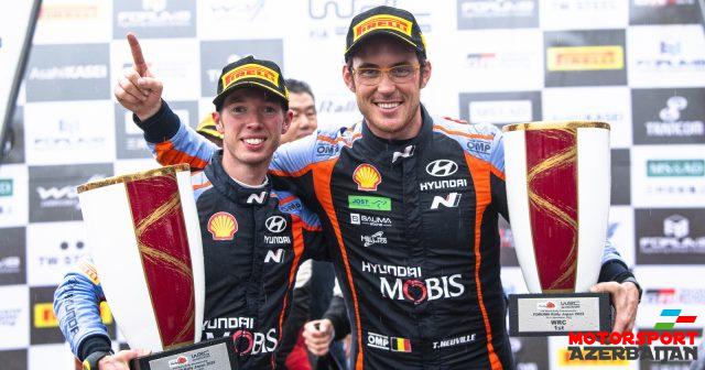 WRC mövsümü Yaponiyada Hyundai-nin dublu ilə yekunlaşıb WRC mövsümü Yaponiyada Hyundai-nin dublu ilə yekunlaşıb