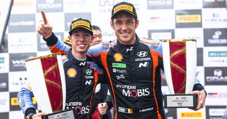 WRC mövsümü Yaponiyada Hyundai-nin dublu ilə yekunlaşıb