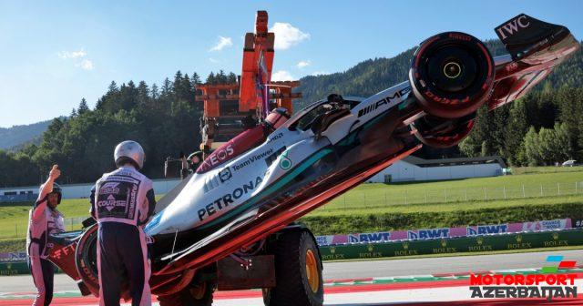 C.Rassell: Bolidlər ağırlaşdıqca təhlükə artır C.Rassell: Bolidlər ağırlaşdıqca təhlükə artır