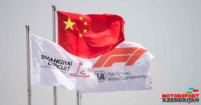 Rəsmən: Çin Qran Prisi ləğv edilib Rəsmən: Çin Qran Prisi ləğv edilib