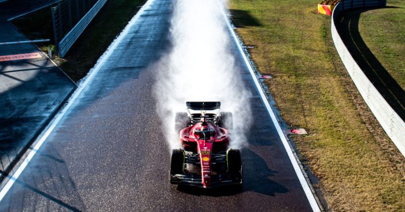 Ferrari yağış təkərlərinin testlərinə başlayıb
