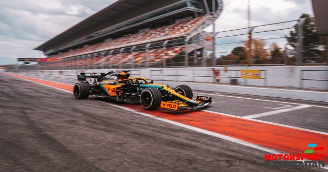 Oskar Piastri Barselonada testlər keçirir Oskar Piastri Barselonada testlər keçirir