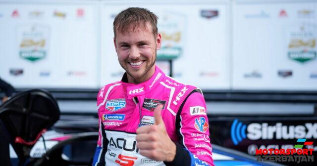 Daytonada sıralanma turunu Tom Blomkvist qazanıb Daytonada sıralanma turunu Tom Blomkvist qazanıb