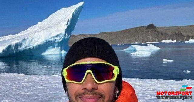 L.Həmilton ad gününü Antraktidada qeyd edib L.Həmilton ad gününü Antraktidada qeyd edib