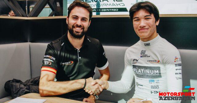 H.Barter F3-də debüt edəcək H.Barter F3-də debüt edəcək