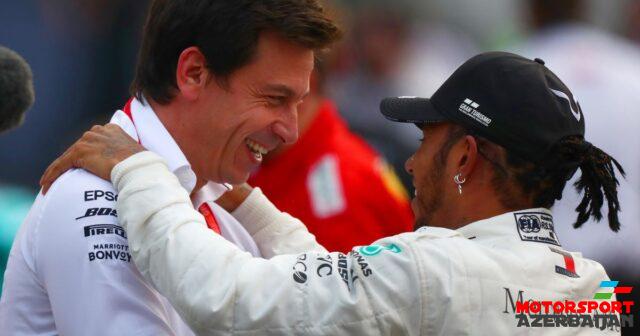 L.Həmilton: Toto kimi adam yoxdur L.Həmilton: Toto kimi adam yoxdur