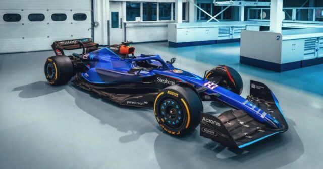 Williams FW45-i təqdim edib Williams FW45-i təqdim edib