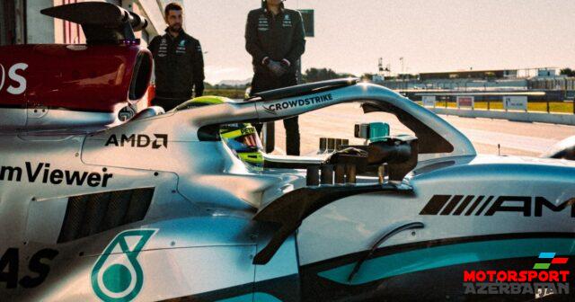 Həmilton bu il ilk dəfə sükan arxasına keçib Həmilton bu il ilk dəfə sükan arxasına keçib