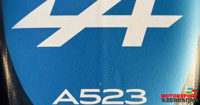 Alpine yeni maşının tizerini dərc edib Alpine yeni maşının tizerini dərc edib