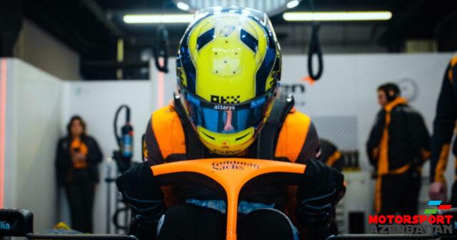 McLaren Barselonada testlər keçirir McLaren Barselonada testlər keçirir