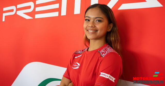 Byanka Bustamante F1 Academy-nin ikinci iştirakçısıdır