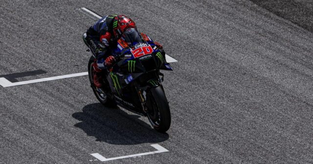 F.Kuartararo: Təkərlər pis işləyir F.Kuartararo: Təkərlər pis işləyir