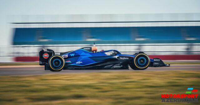 Williams Silverstounda FW45-i test edir Williams Silverstounda FW45-i test edir