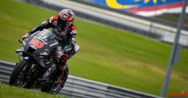 F.Kuartararo təkərlərdən narazıdır F.Kuartararo təkərlərdən narazıdır