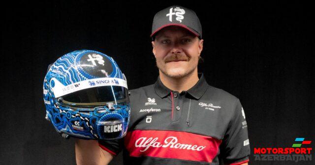 Bottas Melburnda xüsusi dəbilqədə yarışacaq Bottas Melburnda xüsusi dəbilqədə yarışacaq