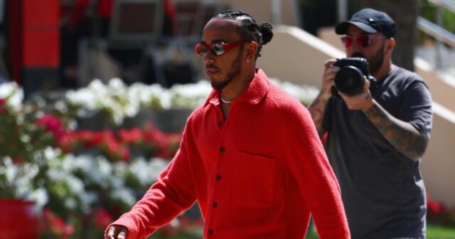 R.Şumaxer: Lyuis paltarları ilə diqqət cəlb edir R.Şumaxer: Lyuis paltarları ilə diqqət cəlb edir