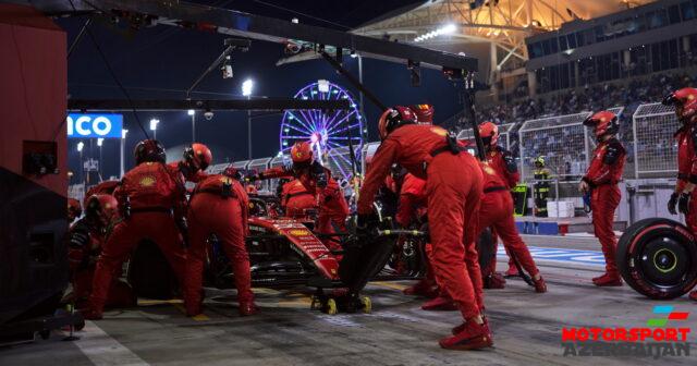 DHL: Ferrari ilk yarışda ən sürətli pit stop reallaşdırıb