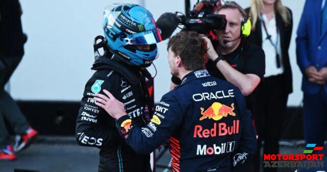 Rassell Ferstappenə cavab verib Rassell Ferstappenə cavab verib