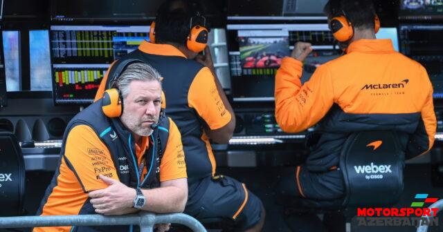 Braun: McLaren-də kadr dəyişikliyi keçən ildən başlayıb